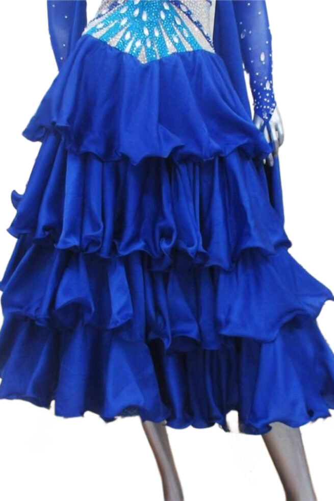 Load image into Gallery viewer, Standard Ballroom Competition Dress (B0225)
