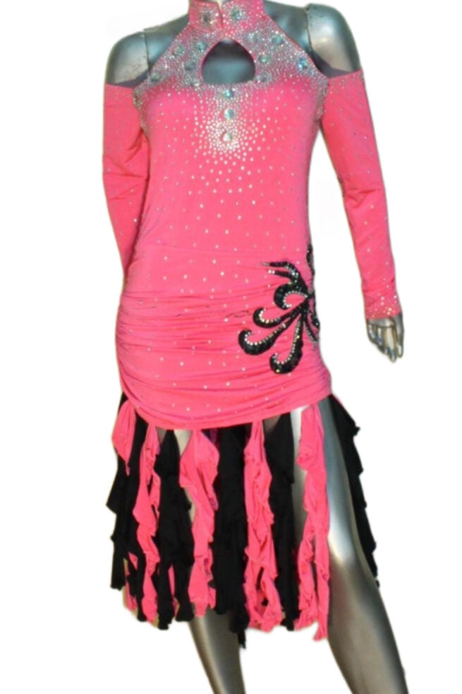 Load image into Gallery viewer, Latin Dance Competition Dress (LT00125)
