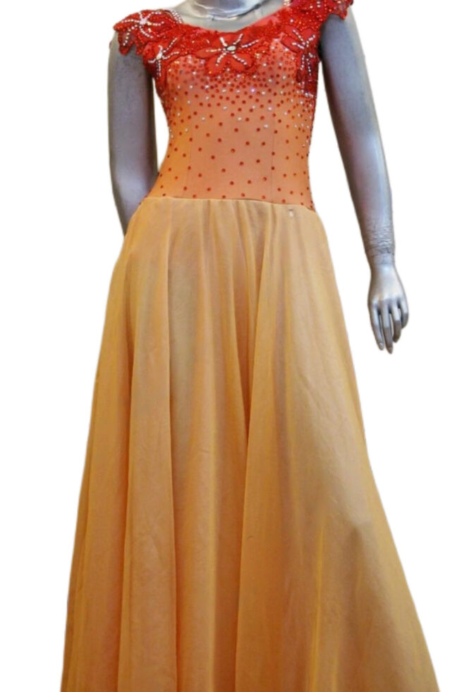 Load image into Gallery viewer, Standard Ballroom Competition Dress (B0196)
