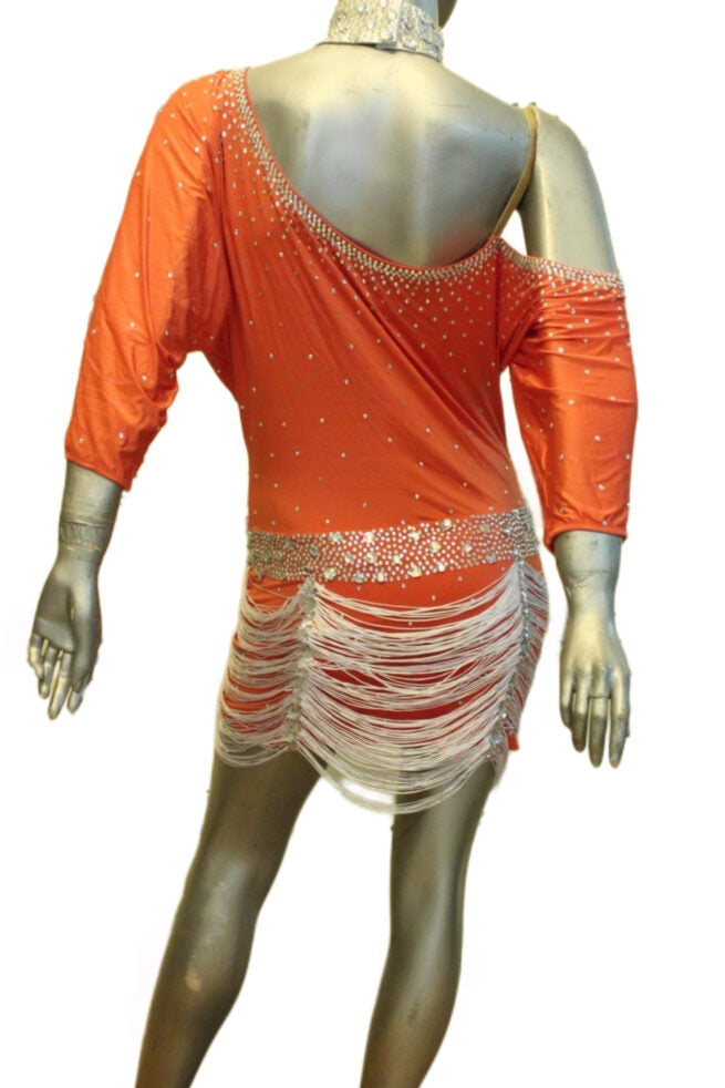 Load image into Gallery viewer, Latin Dance Competition Dress (LT0240)
