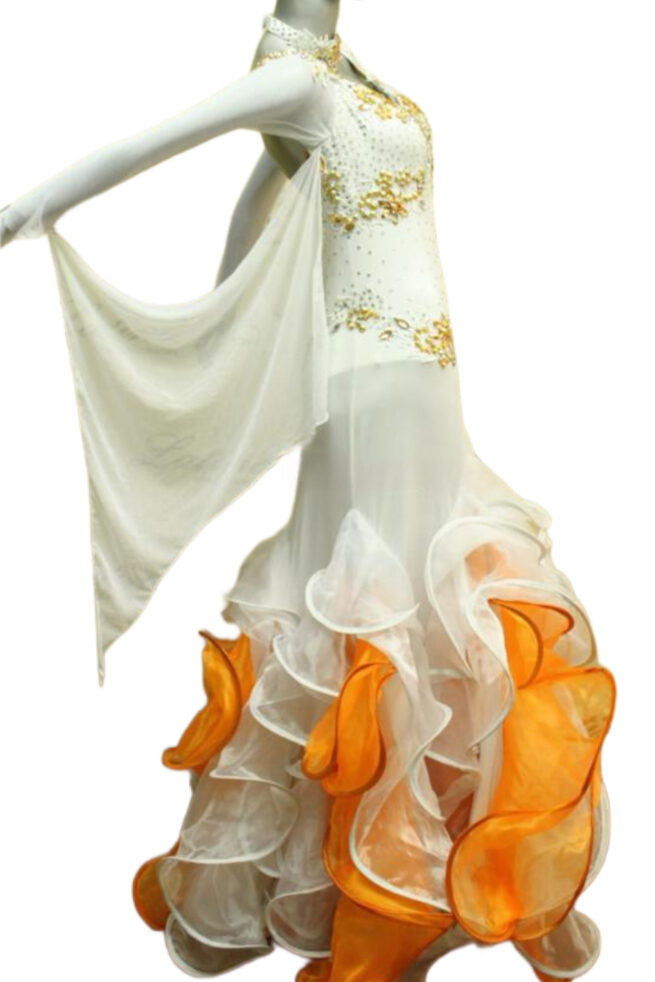 Load image into Gallery viewer, Standard Ballroom Competition Dress (B014)
