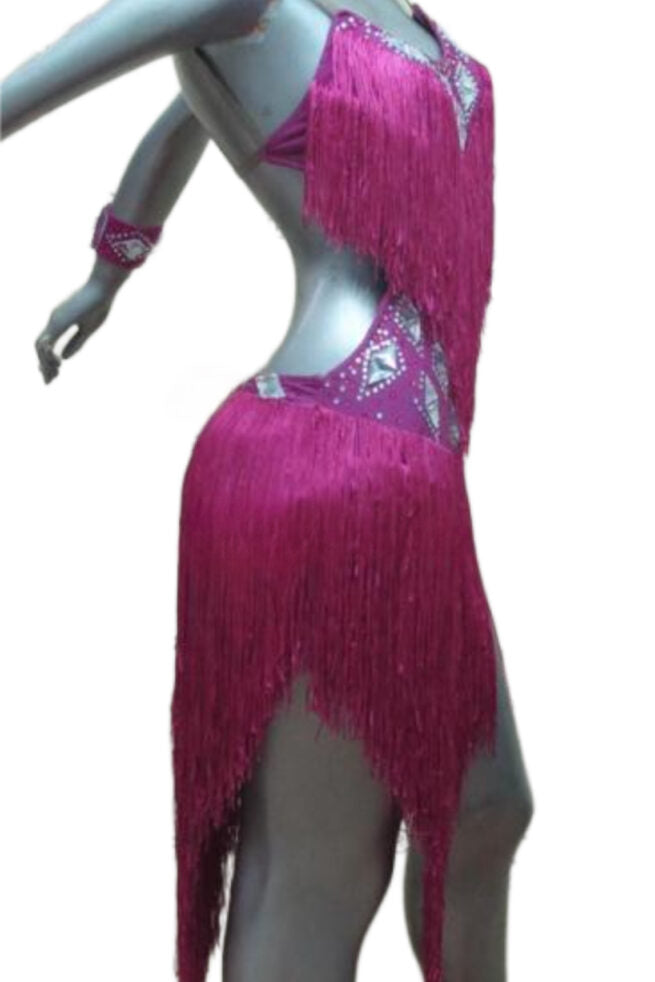 Load image into Gallery viewer, Latin Dance Competition Dress (LT0506)
