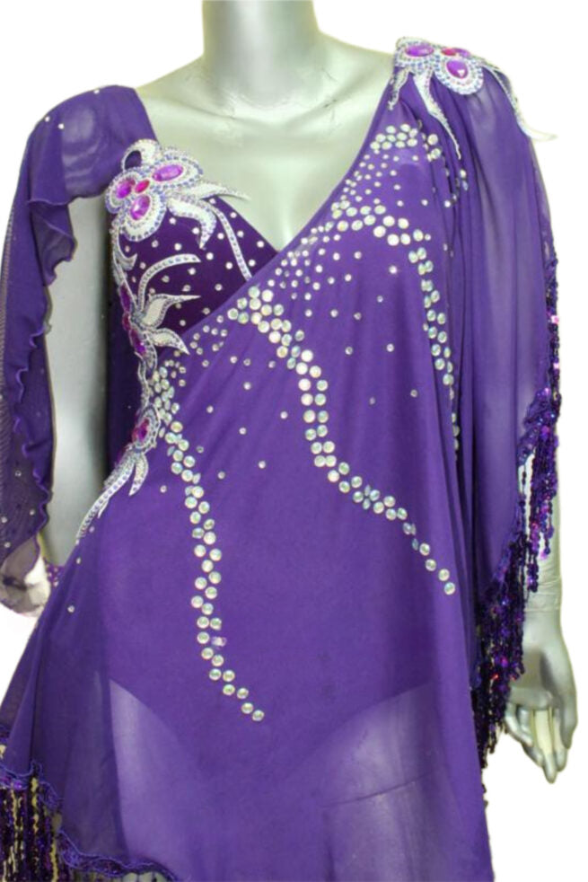 Load image into Gallery viewer, Latin Dance Competition Dress (LT0416)
