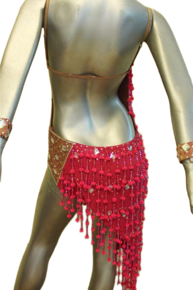 Load image into Gallery viewer, Latin Dance Competition Dress (LT0144A)
