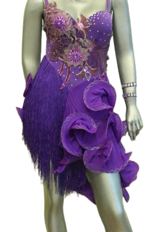 Load image into Gallery viewer, Latin Dance Competition Dress (LT0619)
