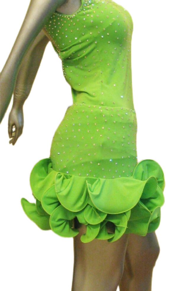 Load image into Gallery viewer, Latin Dance Competition Dress (LS0169)
