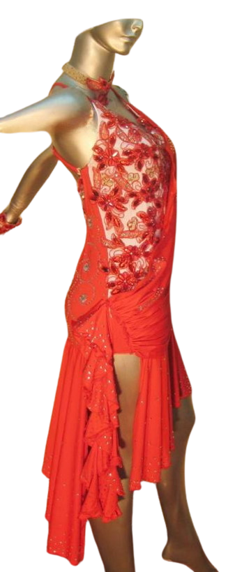 Latin Dance Competition Dress (VL067A)