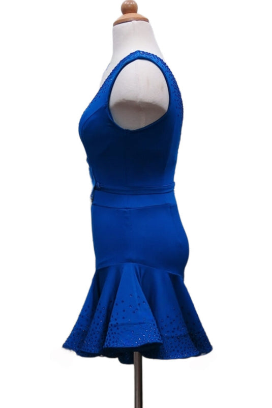 Girl Latin Dance Competition Dress (GL017)