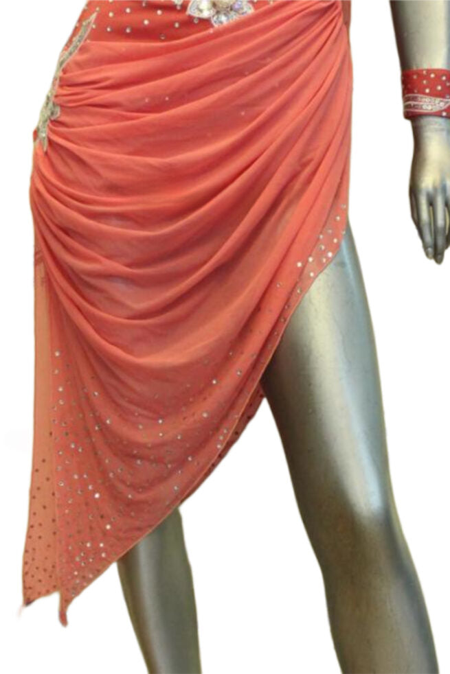 Load image into Gallery viewer, Latin Dance Competition Dress (LS0109)
