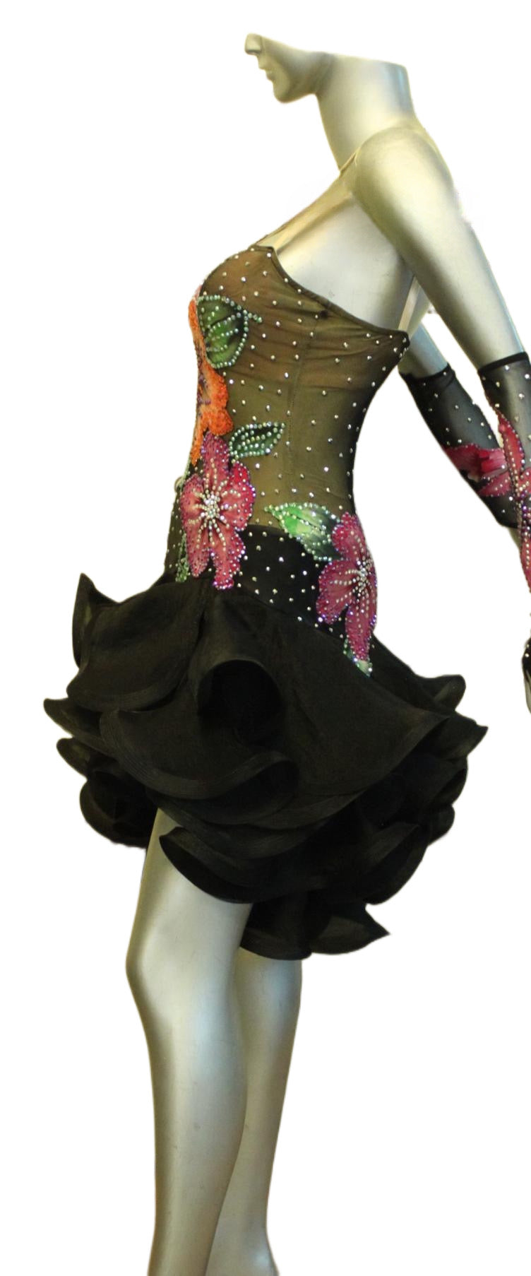 Load image into Gallery viewer, Latin Dance Competition Dress (LT0642)
