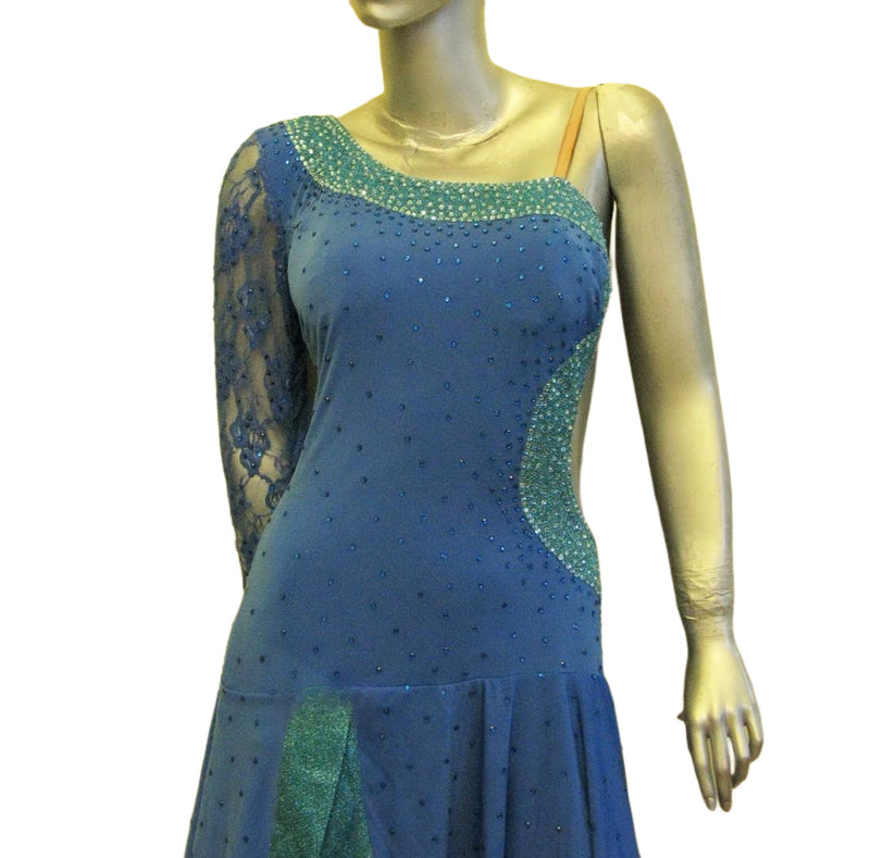 Load image into Gallery viewer, Latin Dance Competition Dress (LS0170)
