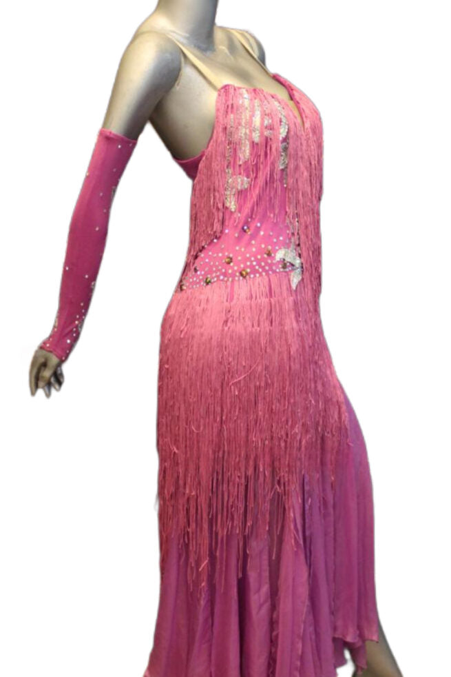 Load image into Gallery viewer, Latin Dance Competition Dress (LT0591)
