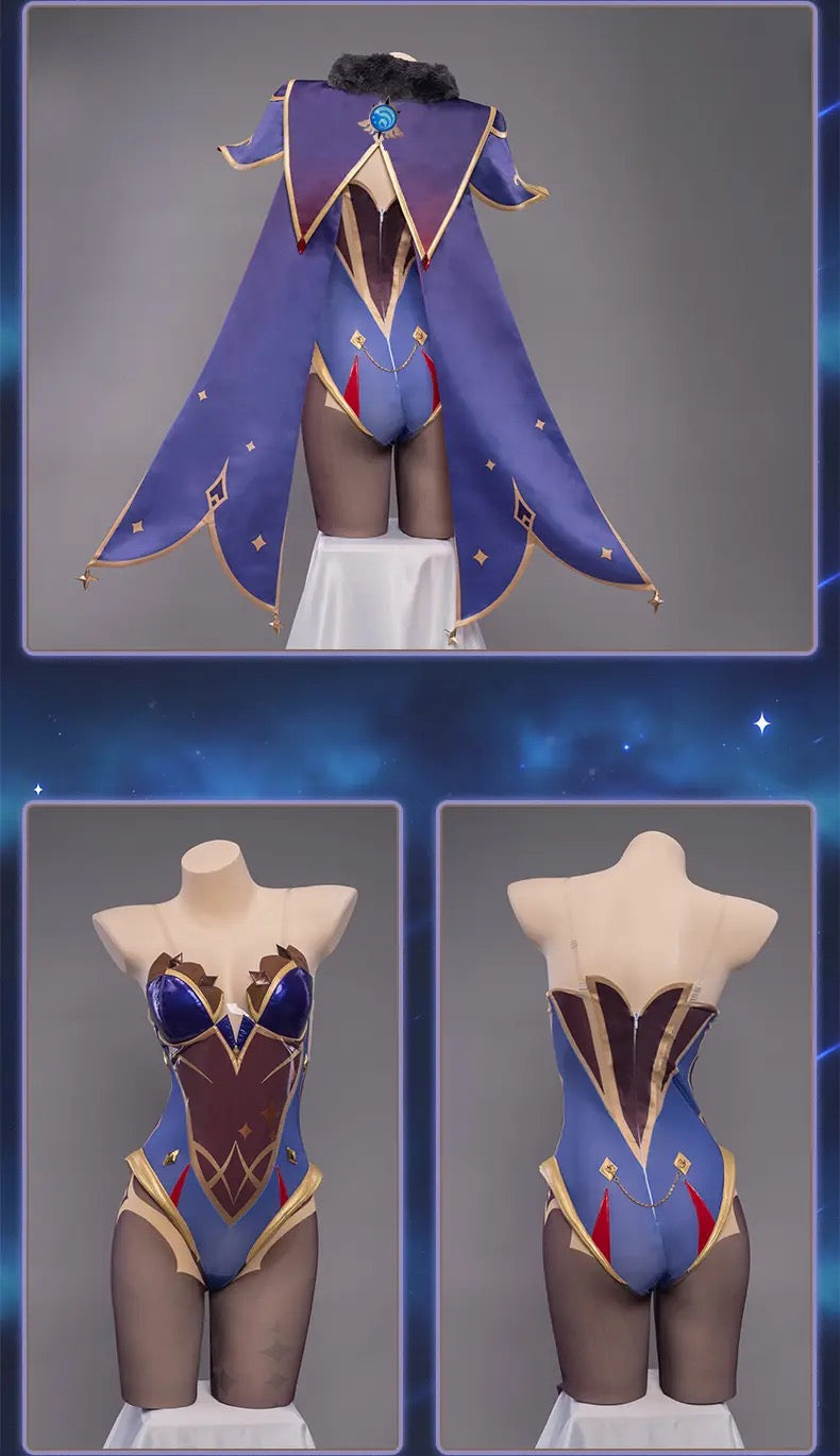 Load image into Gallery viewer, Genshin Impact Mona Cosplay Costume
