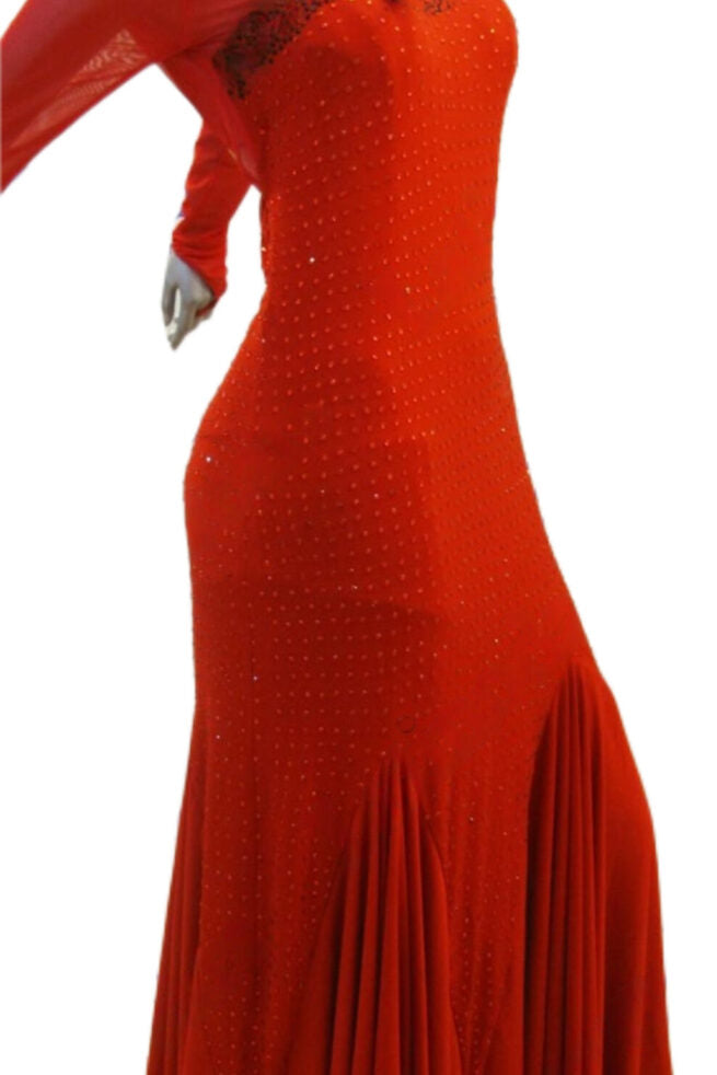 Load image into Gallery viewer, Standard Ballroom Competition Dress (B040)
