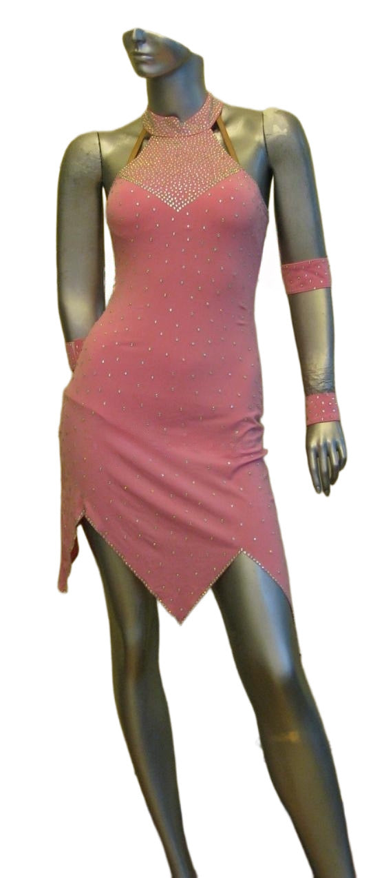 Load image into Gallery viewer, Latin Dance Competition Dress 2 in 1(LS0131)
