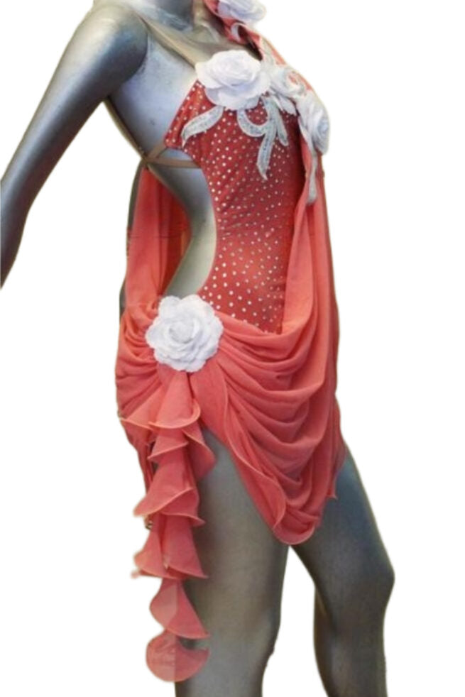 Load image into Gallery viewer, Latin Dance Competition Dress (LT0108)
