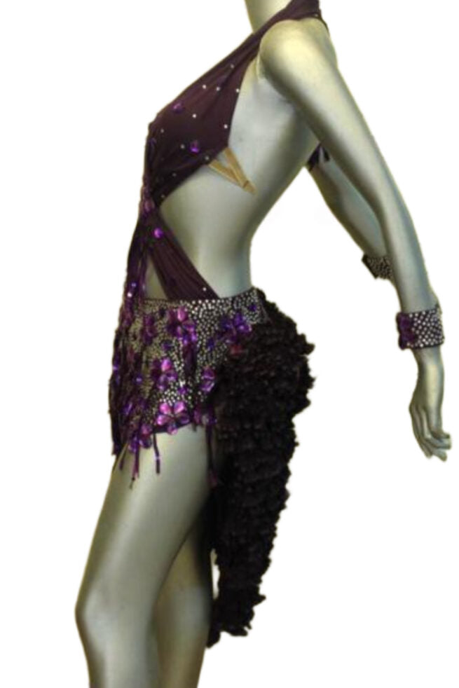 Load image into Gallery viewer, Latin Dance Competition Dress (LT0223)
