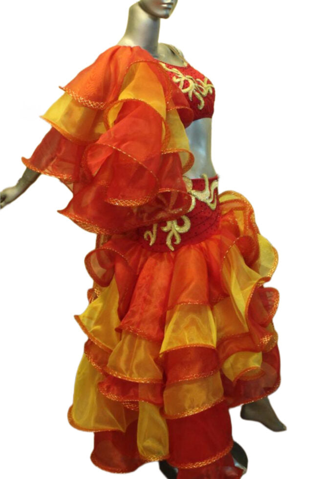 Load image into Gallery viewer, Latin Dance Competition Dress (LT0218)
