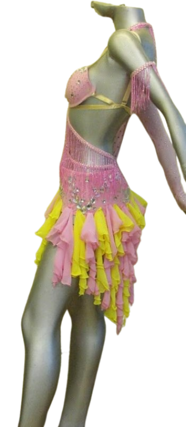 Load image into Gallery viewer, Latin Dance Competition Dress (LS0183)
