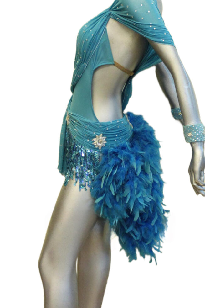 Load image into Gallery viewer, Latin Dance Competition Dress (LT0313D)
