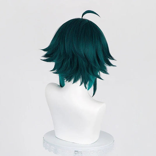 Genshin Impact Cosplay Xiao Wig 40cm Short Wig