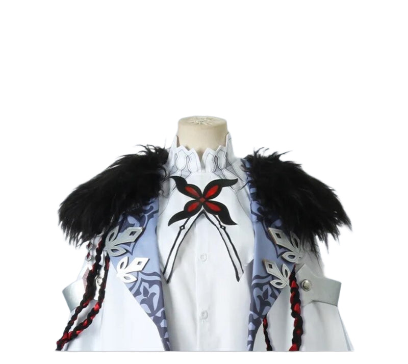 Load image into Gallery viewer, Genshin Impact Fatui The Knave Arlecchino cosplay cloak costume
