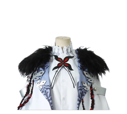 Genshin Impact Fatui The Knave Arlecchino cosplay cloak costume