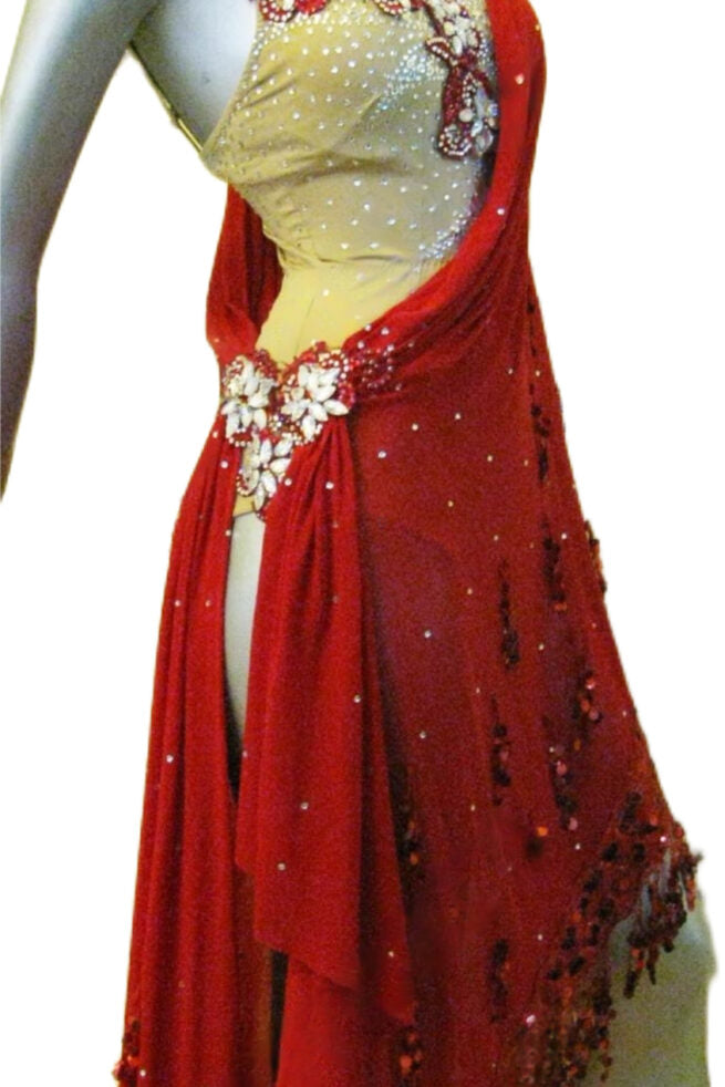 Load image into Gallery viewer, Latin Dance Competition Dress (LT0683)
