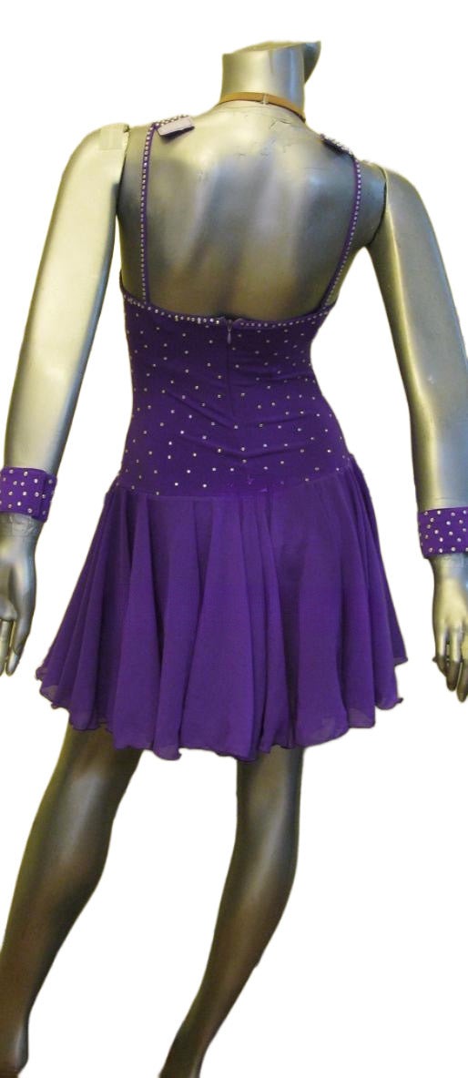 Load image into Gallery viewer, Latin Dance Competition Dress 2 in 1(LS0132)
