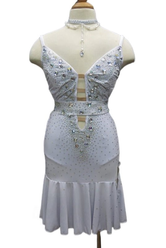 Girl Latin Dance Competition Dress (GL020)