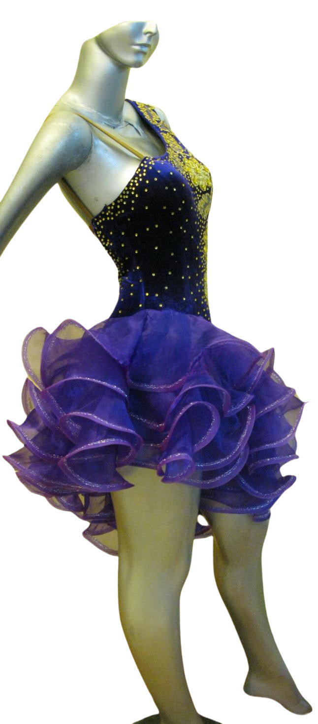 Load image into Gallery viewer, Latin Dance Competition Dress (LT0655)
