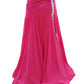 ByCharme Deep Pink Feather Ballroom Competition Dress - BC-0068