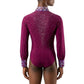 ByCharme Purple Lycra Men Latin Salsa Competition Shirt - BCM-0050