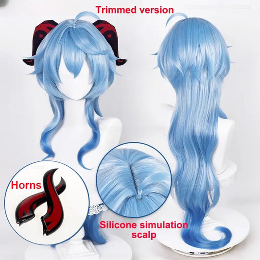 New Ganyu Cosplay Wig Genshin Impact Ganyu 95cm