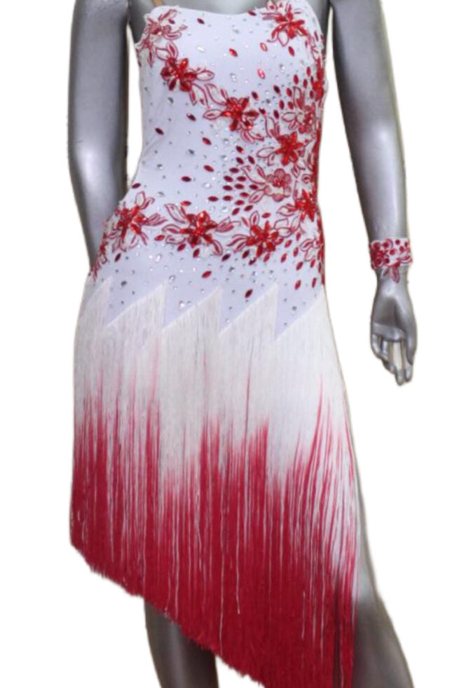 Load image into Gallery viewer, Latin Dance Competition Dress (LT019)
