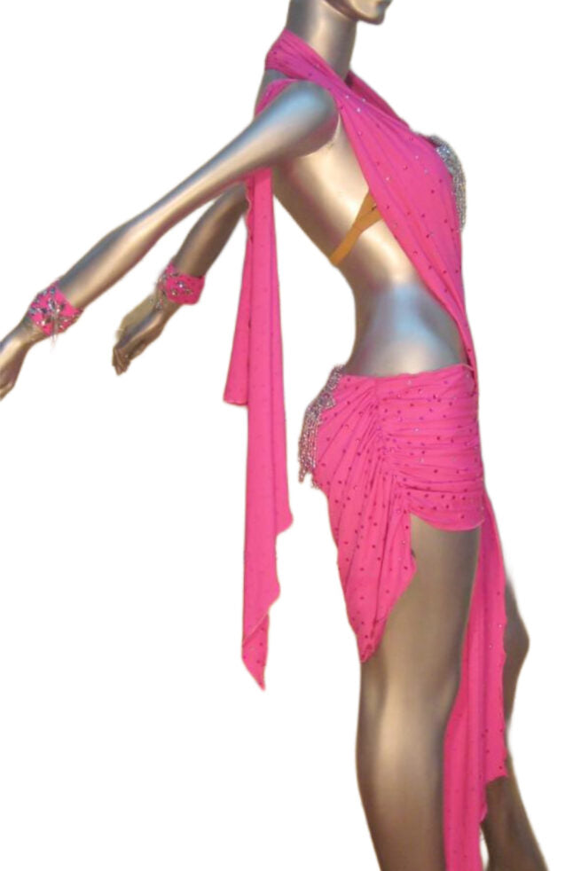 Load image into Gallery viewer, Latin Dance Competition Dress (VL0104)
