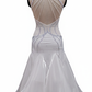 ByCharme White Chiffon Ballroom Competition Dress - BC-0056