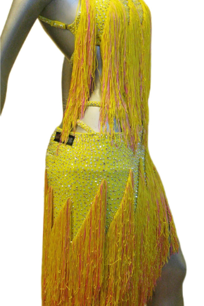 Load image into Gallery viewer, Latin Dance Competition Dress (LT0297)
