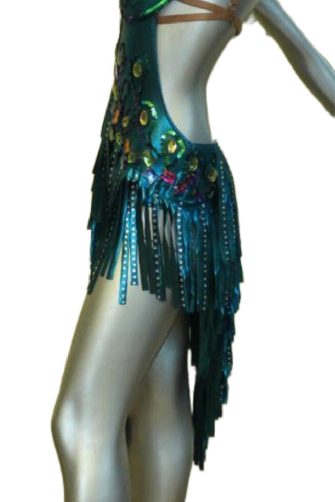 Load image into Gallery viewer, Latin Dance Competition Dress (LS062)
