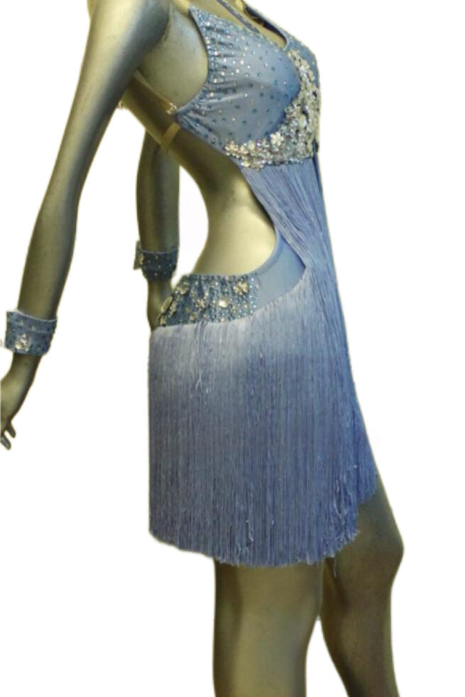 Load image into Gallery viewer, Latin Dance Competition Dress (LT0154)
