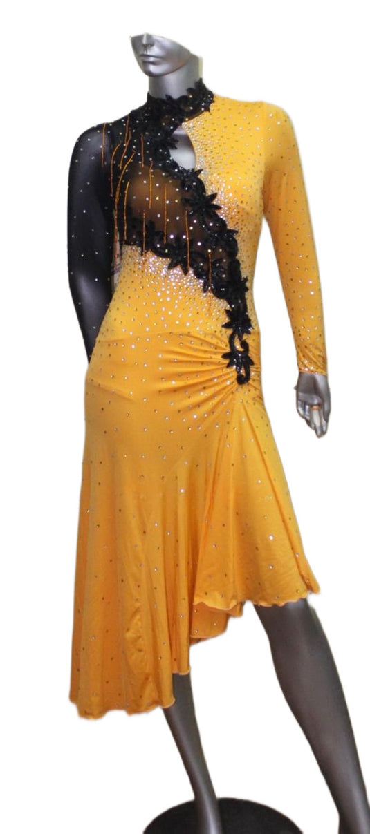 Latin Dance Competition Dress (VL0332)