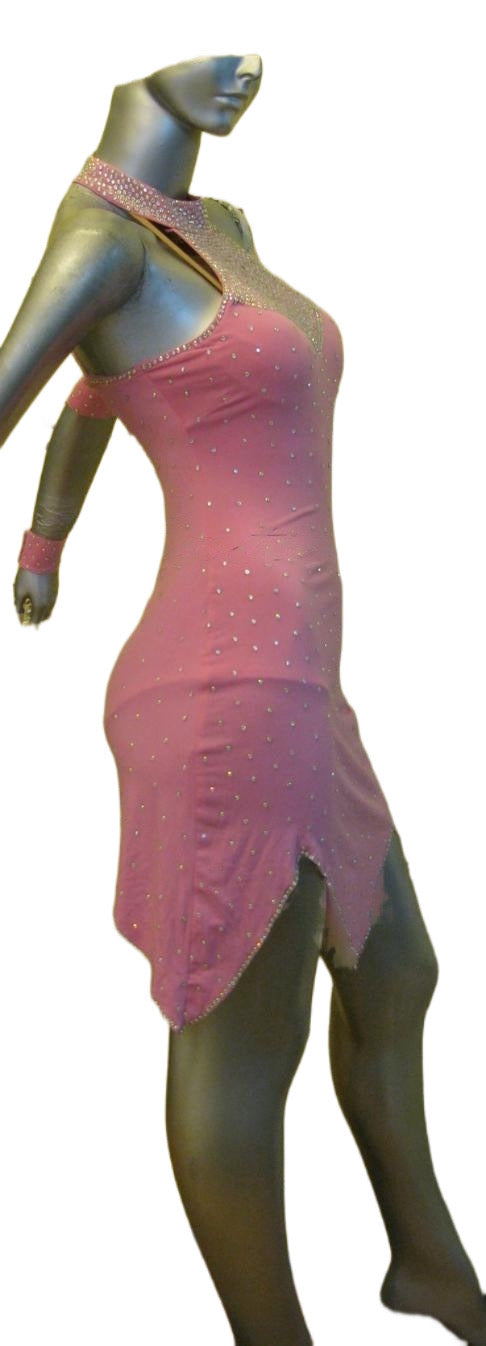 Load image into Gallery viewer, Latin Dance Competition Dress 2 in 1(LS0131)
