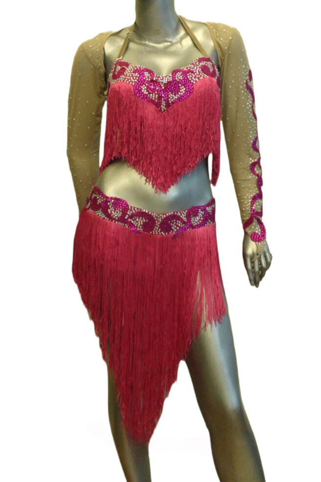 Load image into Gallery viewer, Latin Dance Competition Dress (LT0213)
