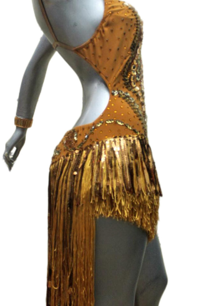 Load image into Gallery viewer, Latin Dance Competition Dress (LT021)
