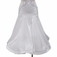 ByCharme White Chiffon Ballroom Competition Dress - BC-0056