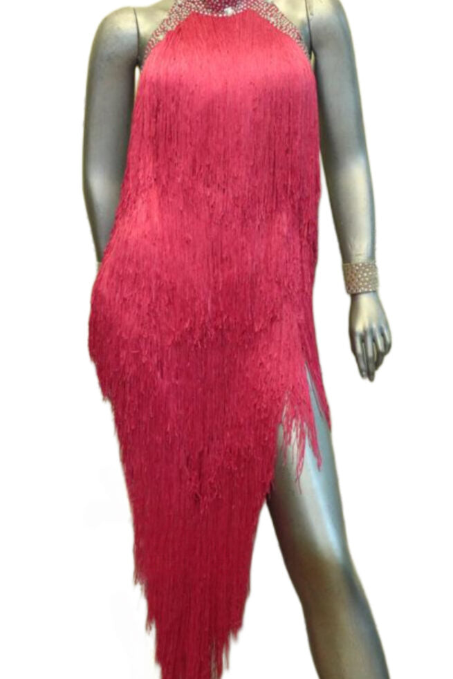 Load image into Gallery viewer, Latin Dance Competition Dress (LT0214)
