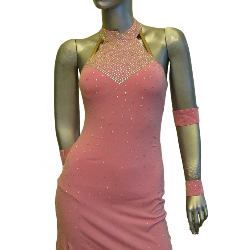 Load image into Gallery viewer, Latin Dance Competition Dress 2 in 1(LS0131)
