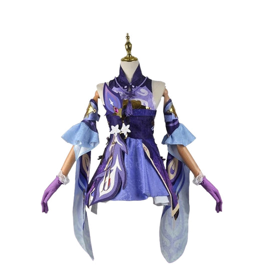 Genshin Impact Keqing Cosplay Costumes