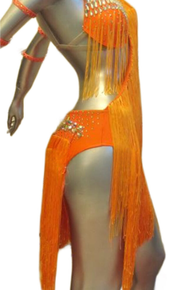 Load image into Gallery viewer, Latin Dance Competition Dress (LT0520)
