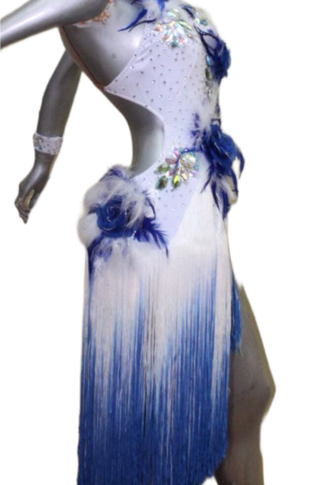 Load image into Gallery viewer, Latin Dance Competition Dress (LT023)
